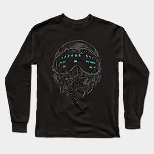 Air Space Invaders Long Sleeve T-Shirt